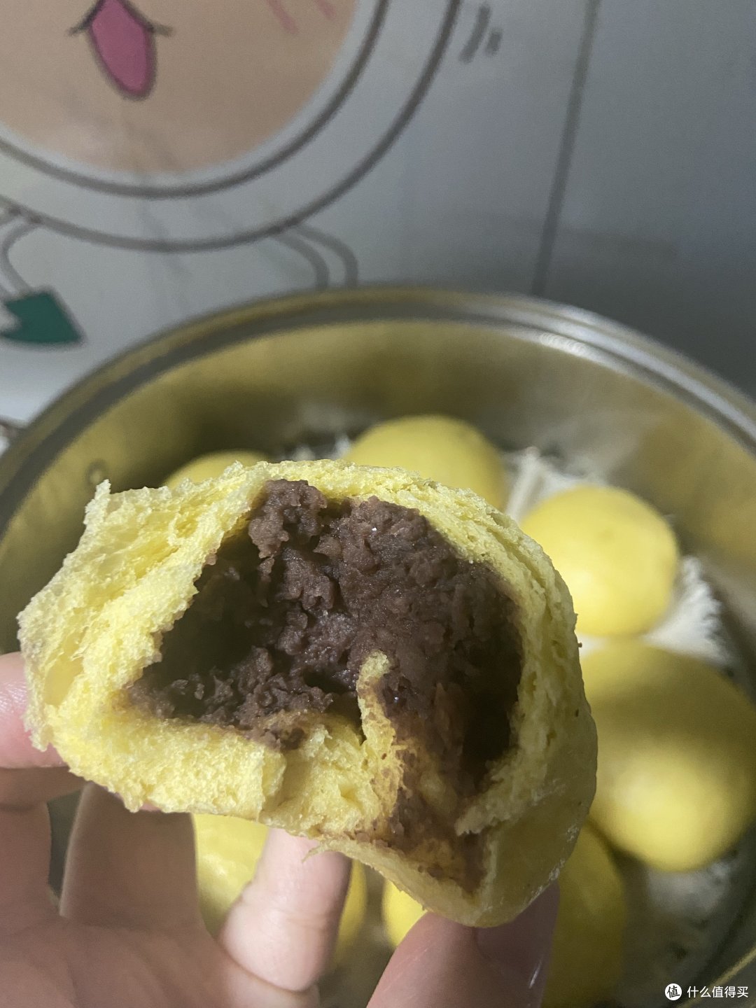 炎炎夏日,做点豆沙南瓜包喝稀饭🥣
