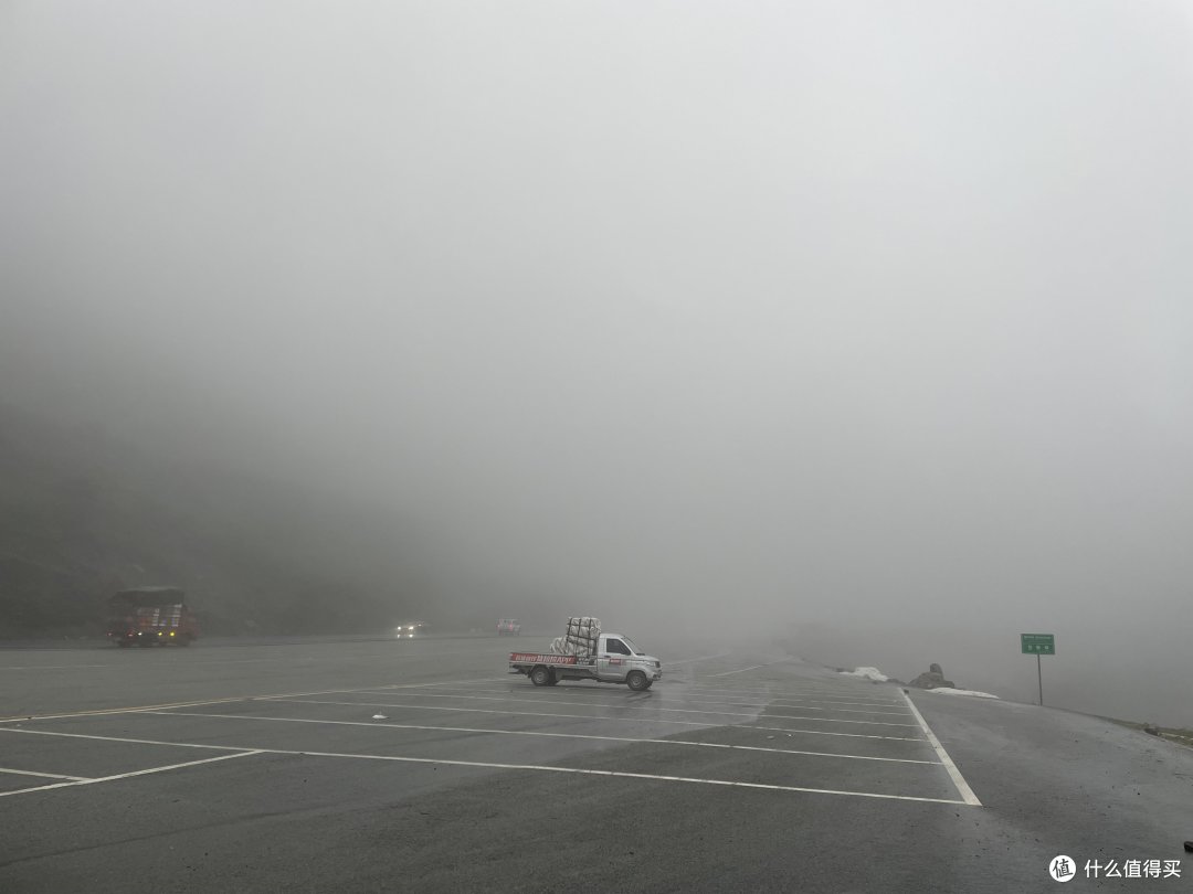 折多山的途中