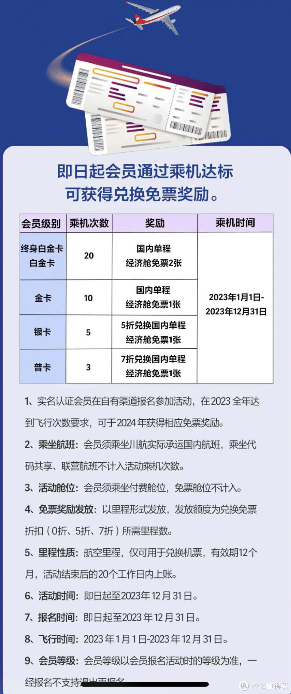 里程兑机票活动多！国航系淡季5折、海航7折、深航送升舱券、川航送2张免费机票！