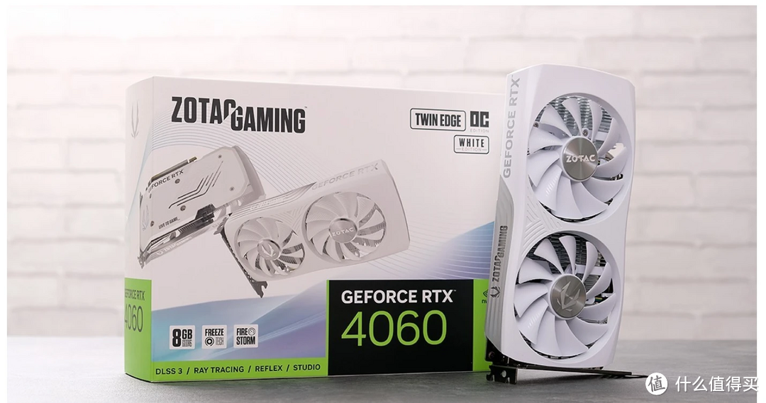 ZOTAC GAMING GeForce RTX 4060 8GB White Edition - 两三千就能享受 DLSS3 加上优质的光追性能