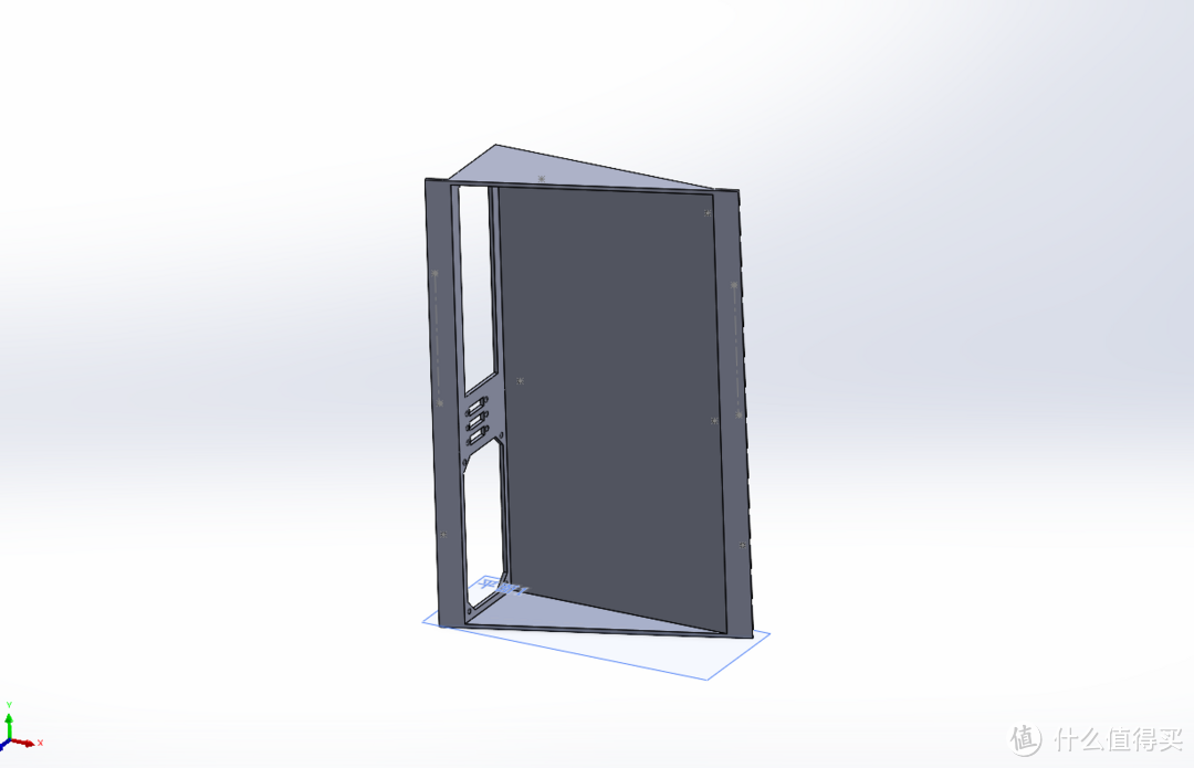 DIY机箱 3D打印+亚克力 