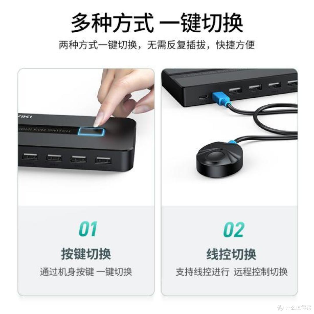 HDMI KVM切换器,成为办公高手的秘密武器!