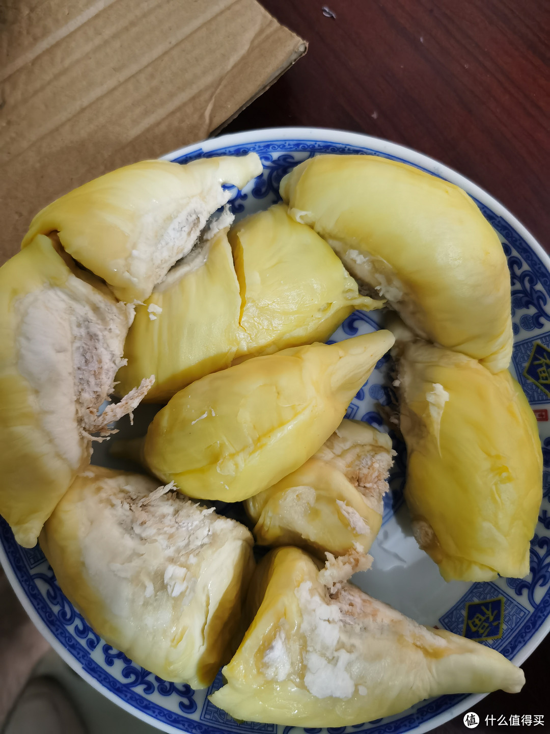 今日份开的榴莲,肉还挺多的