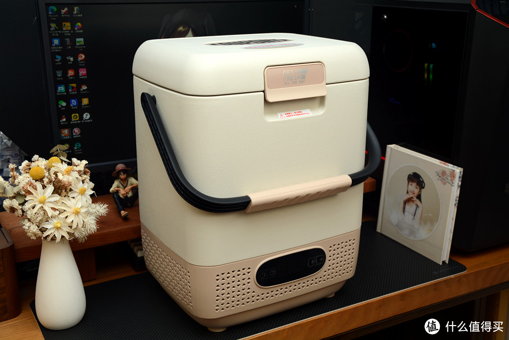 快速制冷、车家两用、一提就走,DUPONT杜邦DB-T01车载冰箱开箱