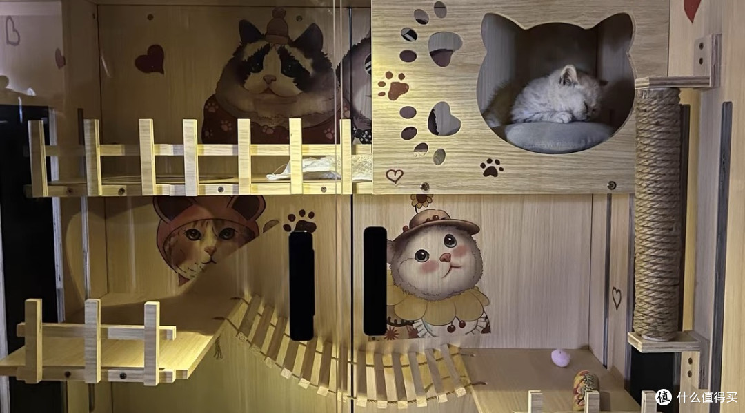 猫别墅|给猫咪提供一个高质量的家_猫狗窝_什么值得买