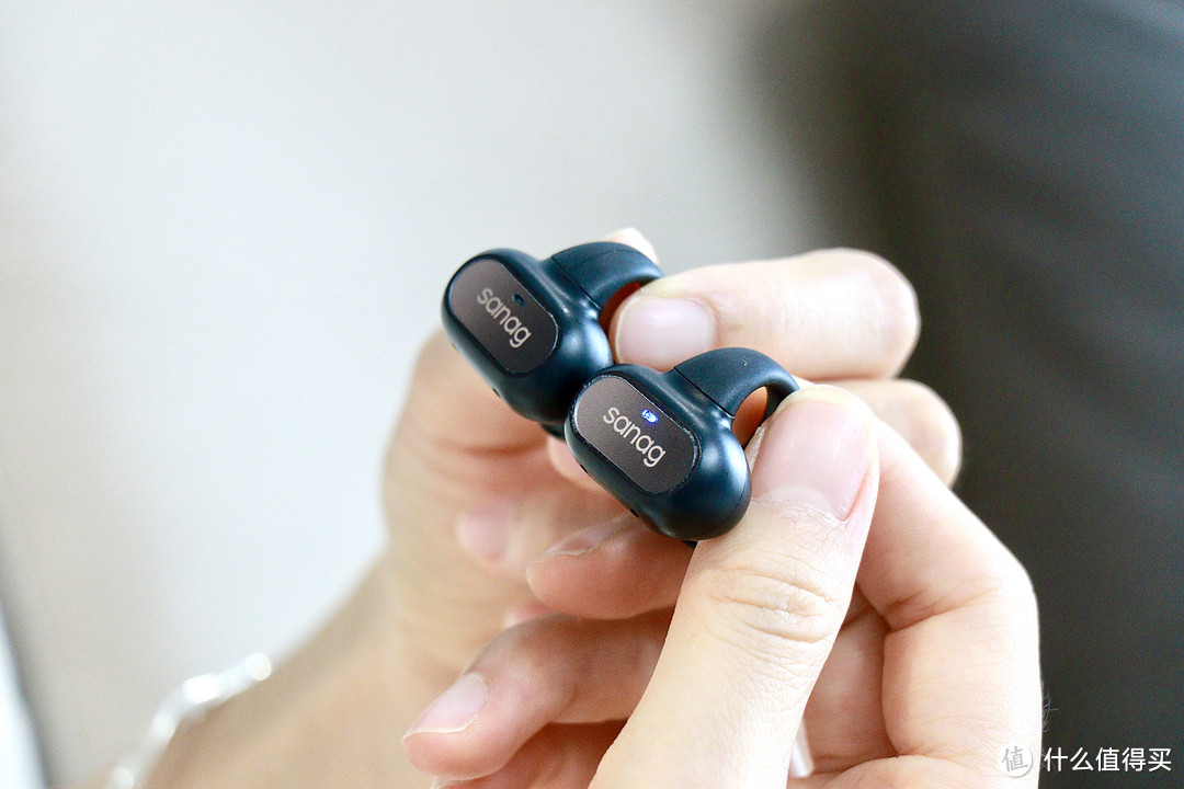 sanag塞那Z51S Pro Max蓝牙耳机，开放耳夹式佩戴更舒爽