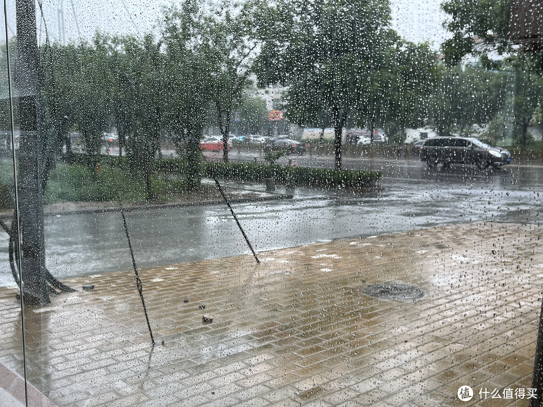 今天我们县城下雨了☔️