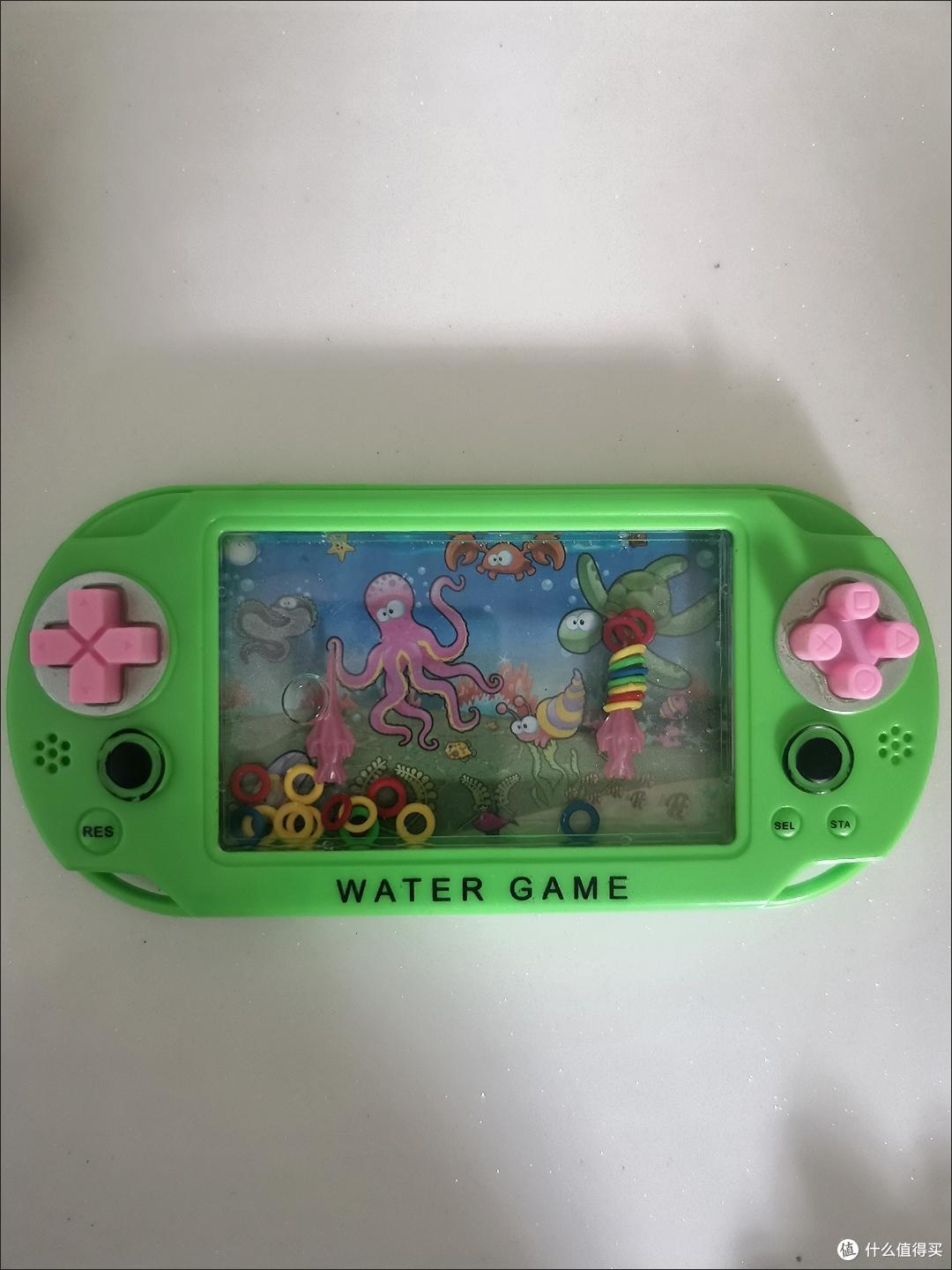 儿童益智水中套圈圈水机水里套圈游戏90后游戏机童年怀旧小玩具儿童益智水中套圈圈水机水里套圈游戏90后