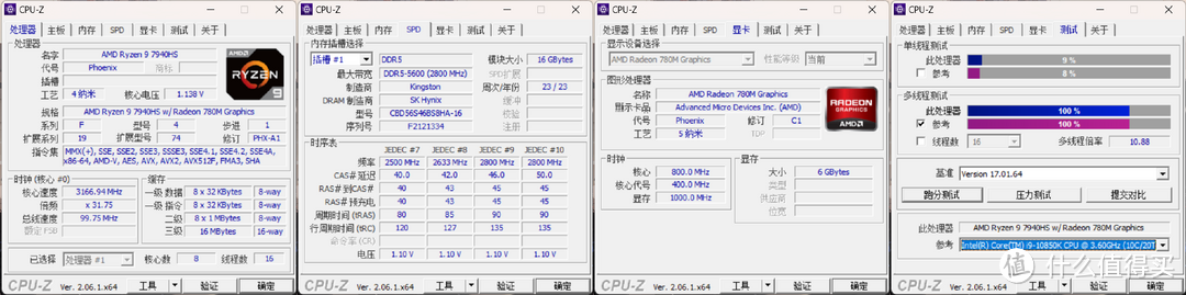 铭凡UM790Pro迷你主机电脑性能、温度、噪音实测，7940HS的确很猛