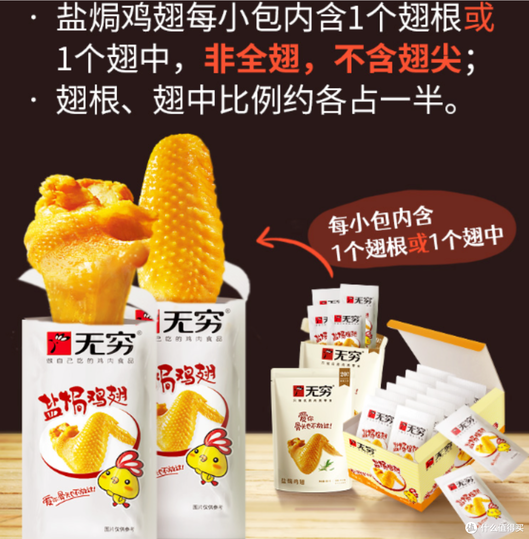 爱吃肉的你不能错过的休闲零食——无穷 即食盐焗鸡翅