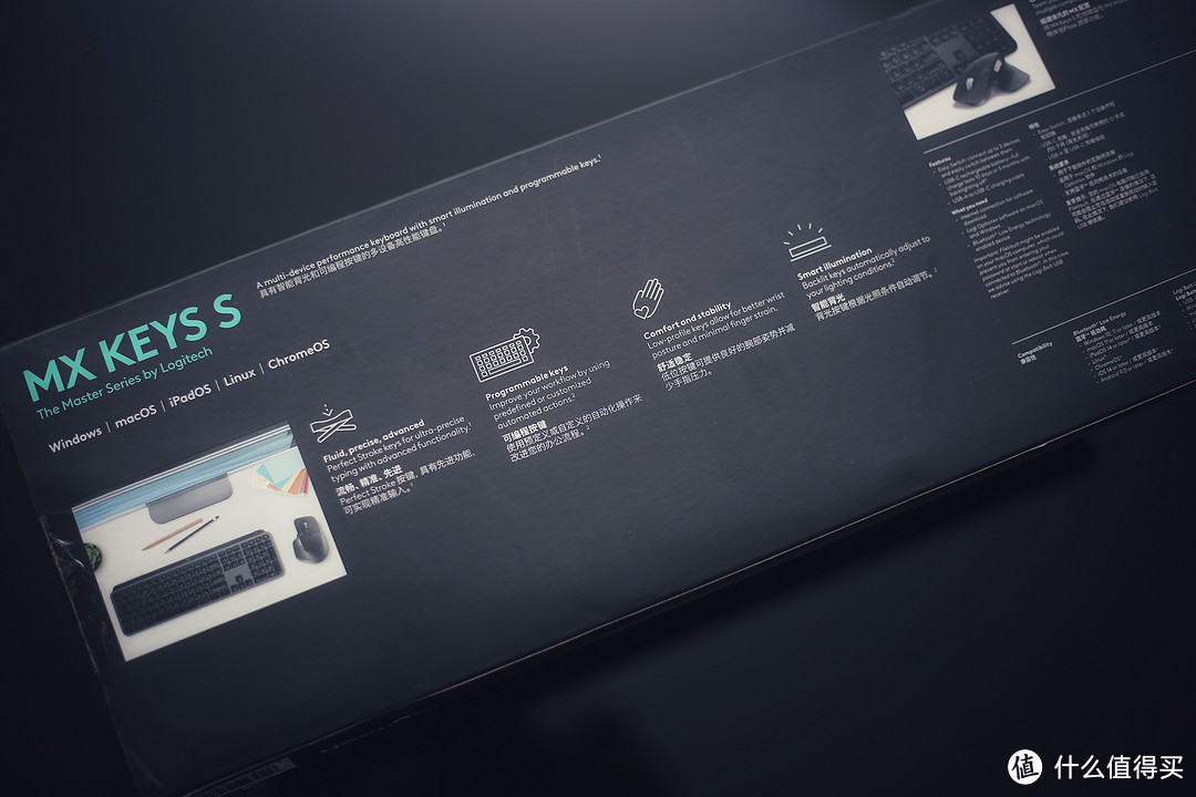 无比精致, 易用, 跟手且安静的无线键鼠组合-Logitech 罗技 MX Keys S + MX Anywhere 3S