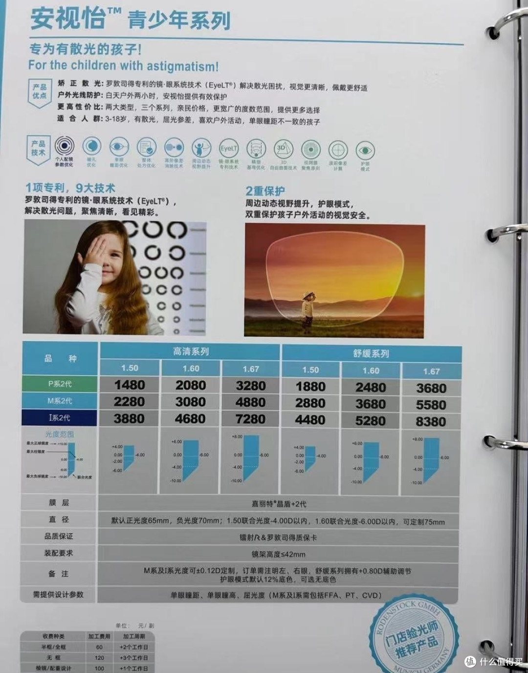 罗敦司得安视怡：为散光和屈光参差人士推荐一款镜片