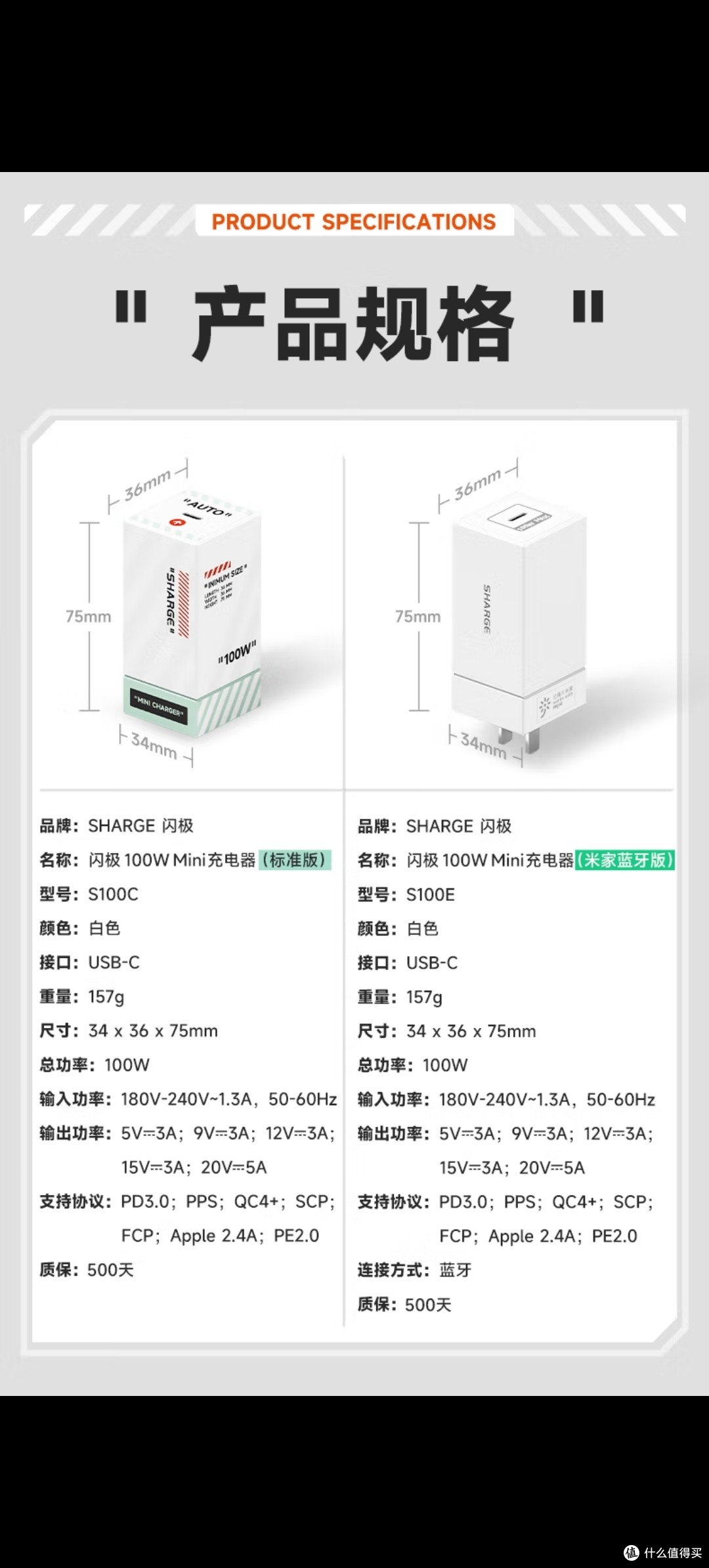 小巧便携，出门必备！闪极100W迷你充电器蓝牙版，让你的旅途更加轻松愉快！