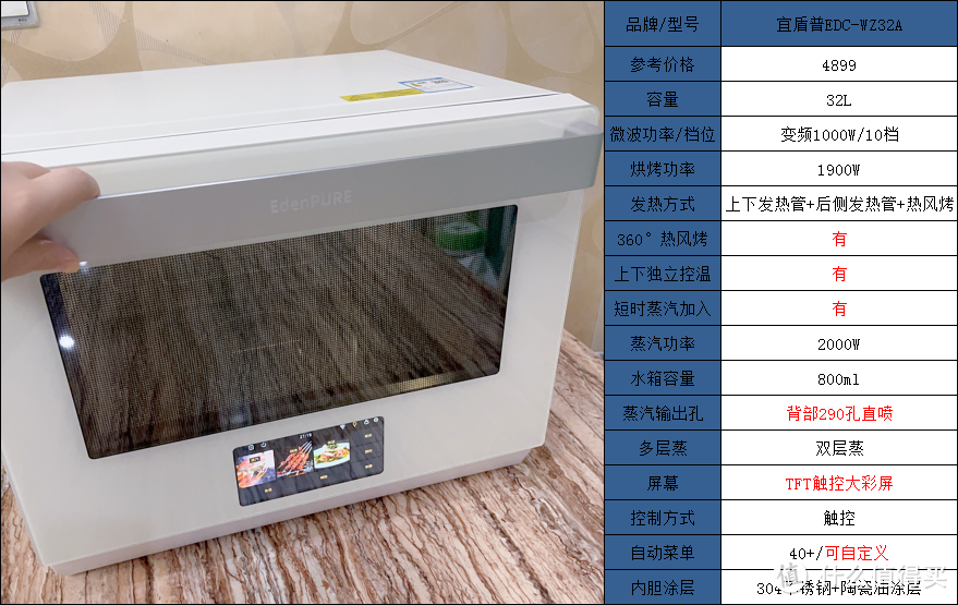 微蒸烤炸一体机好用吗？如何选？台式好还是嵌入式好？东芝、松下、宜盾普、美的、大厨哪个品牌更值得买