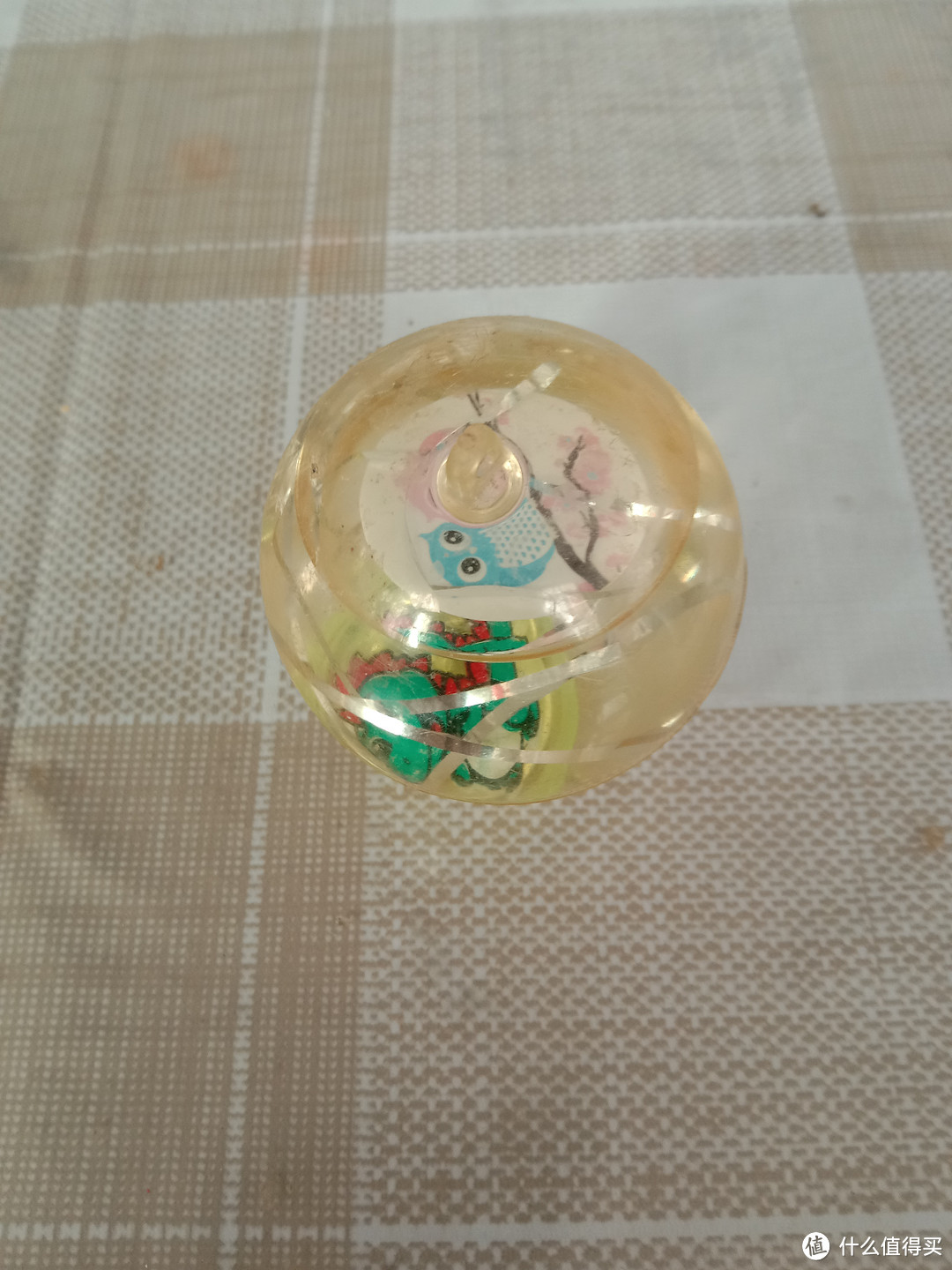 孩子的弹力水晶球，现在已经成为我家小狗的玩具