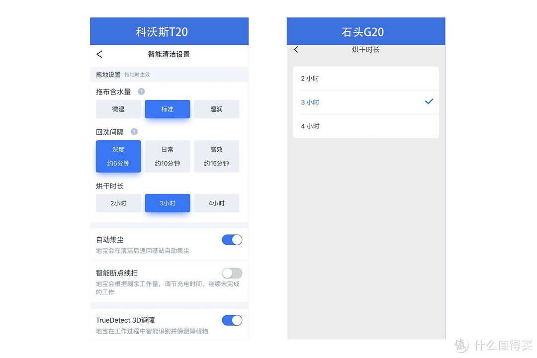 不为“噱头”买单，科沃斯T20 PRO和石头G20扫拖机器人半年实测对比。等等党可以出手了！
