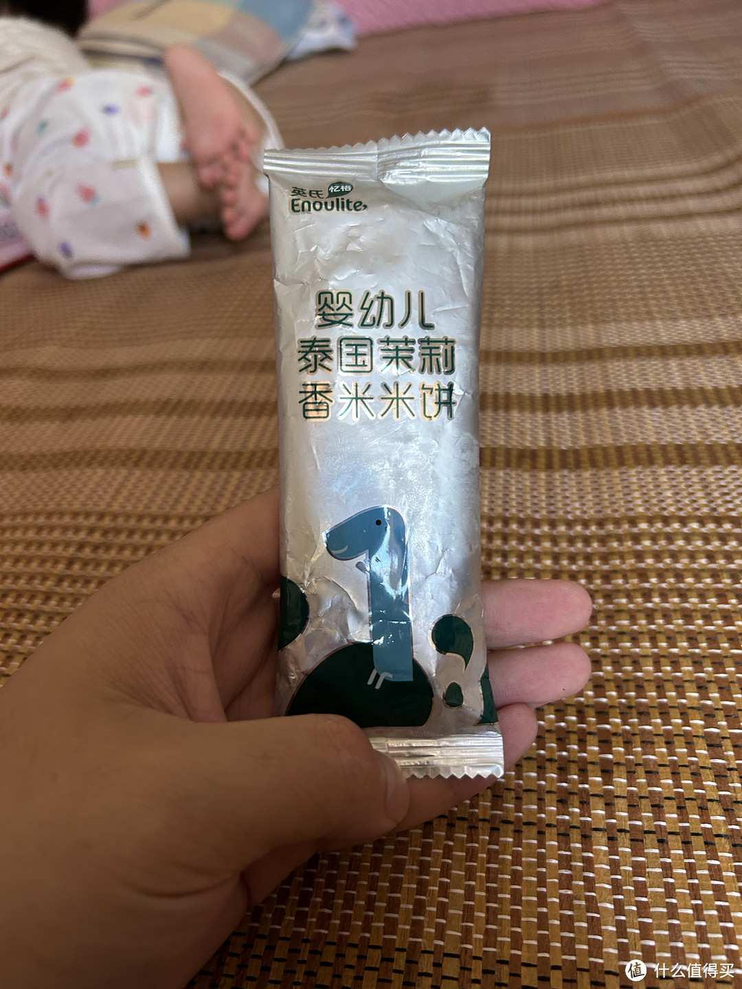 这款婴儿茉莉香米饼！