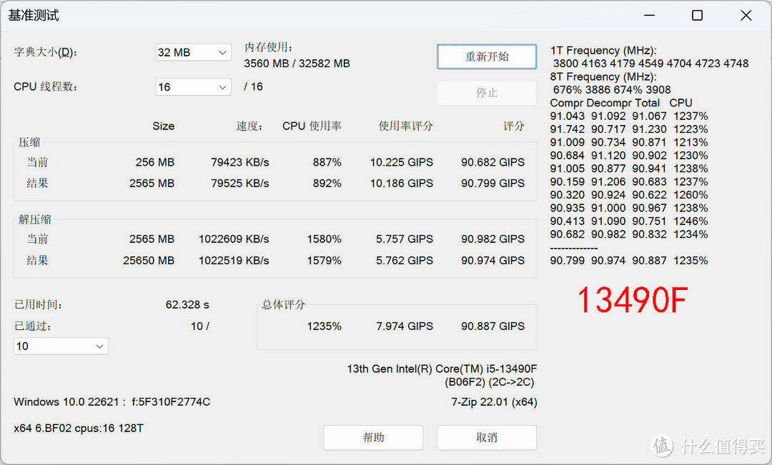 入门级高性价比 CPU 选谁？R5 7500F VS 13490F ，实测 10 款游戏告诉你