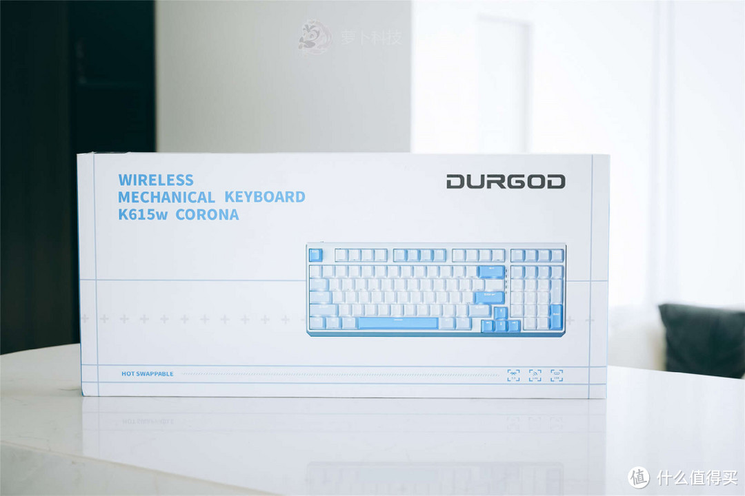 1把键盘3种模式连4个设备，杜伽K615w热插拔机械键盘评测