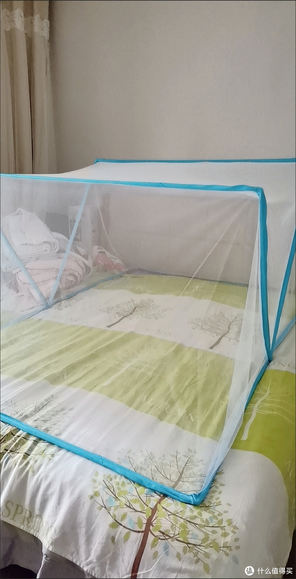 夏日必备！免安装折叠蚊帐清凉无蚊，让你睡个好觉！