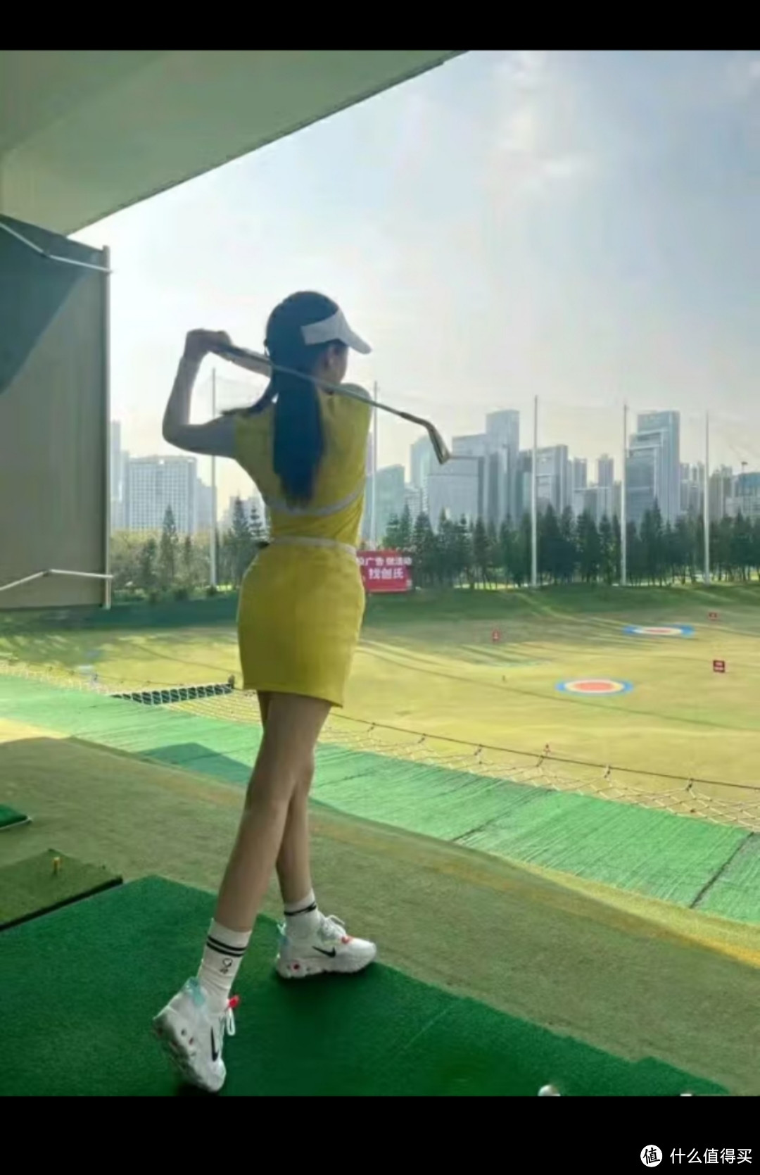 SSV高尔夫夏季冰丝长袖21新款上衣女服装套装运动短裙修身GOLF吸汗球 上衣+短裙 