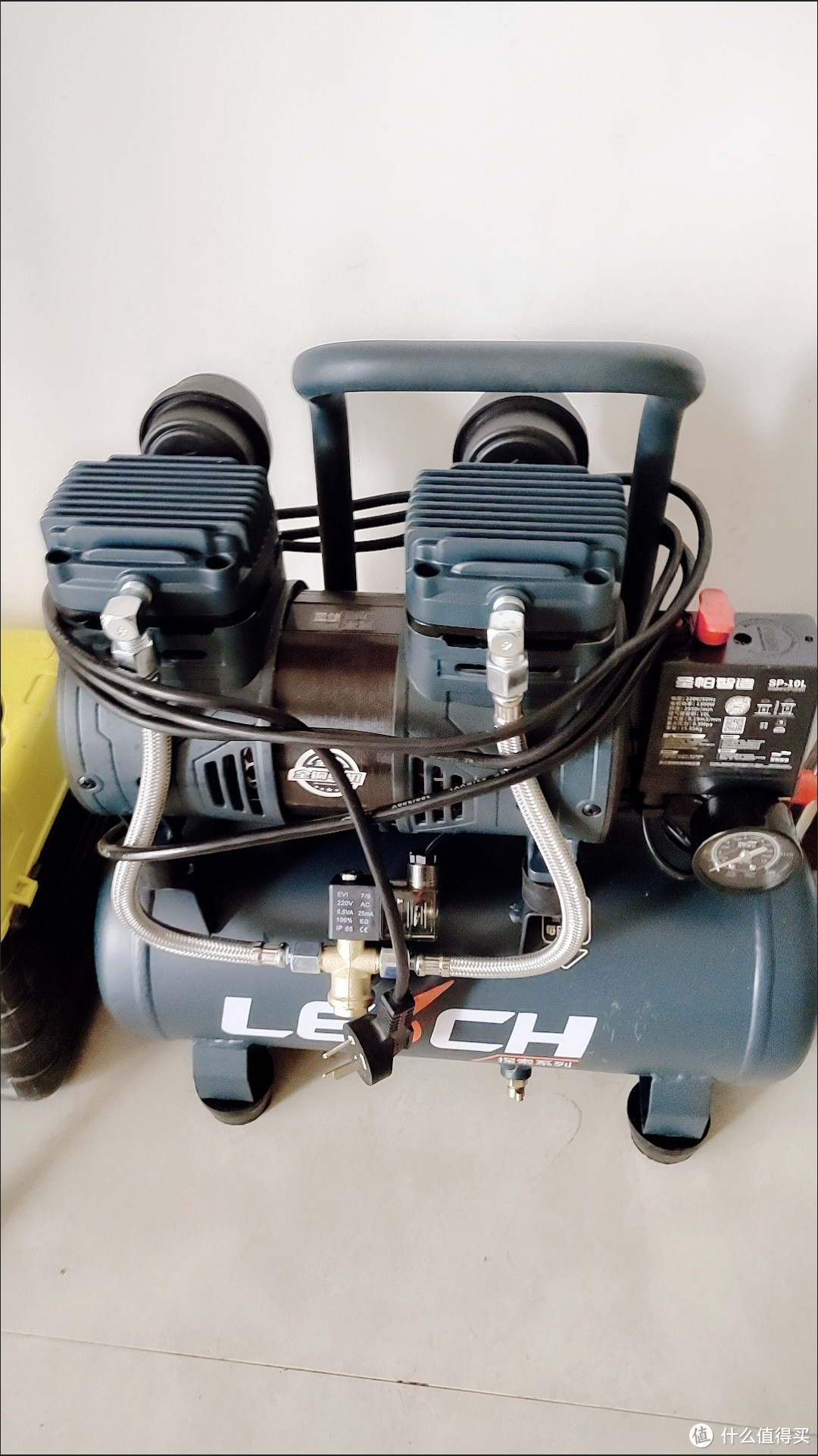 圣帕气泵空压机无油静音220V小型高压空气压缩机木工喷漆充气泵