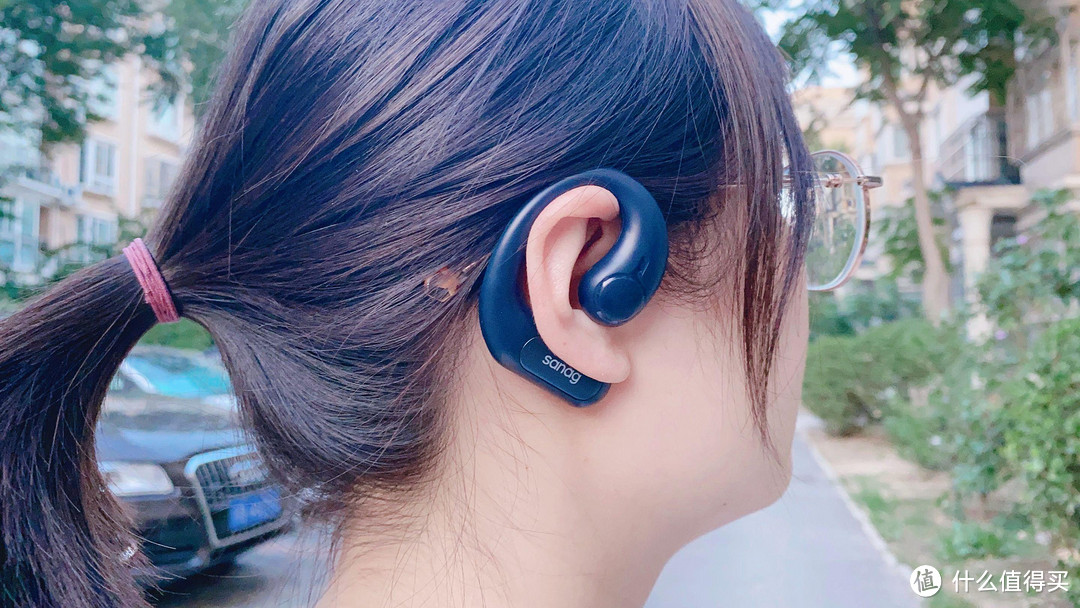 sanag塞那Z63开放式耳机体验，仿生耳蜗结构，不入耳的真无线耳机