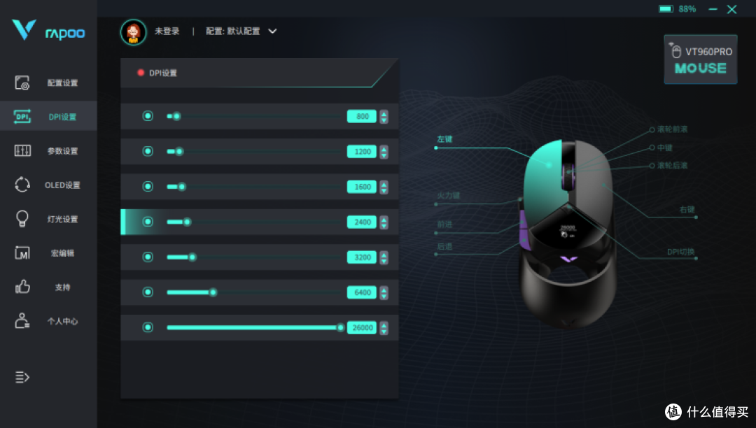 超跑造型+4K回报率,雷柏VT960 PRO双模游戏鼠标值得入手体验