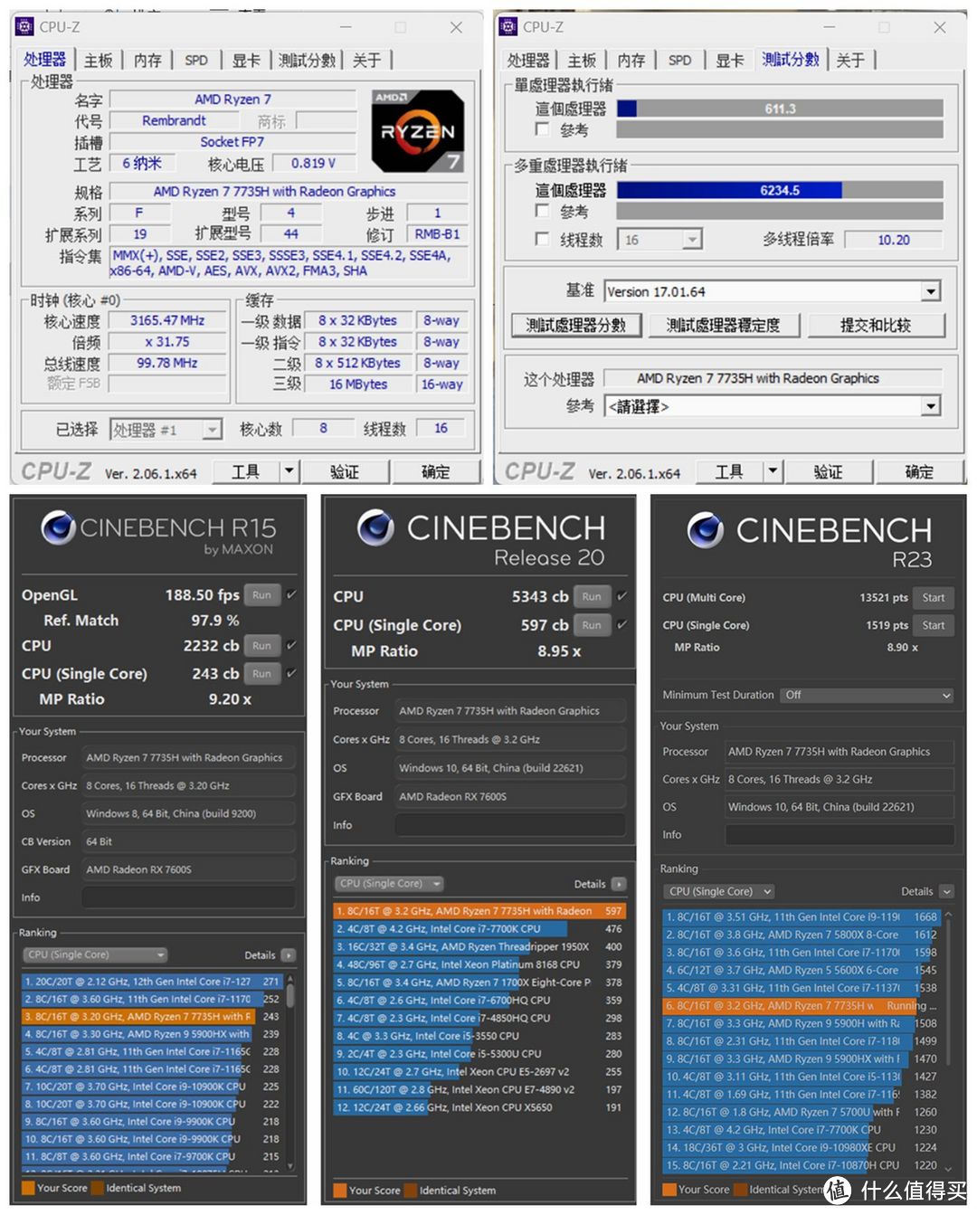 AMD 锐龙 7 7735H + RX 7600S 的甜品级双 A 游戏本,华硕天选 4R 测评