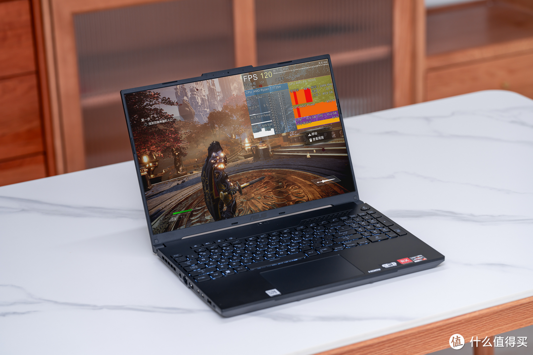 AMD 锐龙 7 7735H + RX 7600S 的甜品级双 A 游戏本,华硕天选 4R 测评