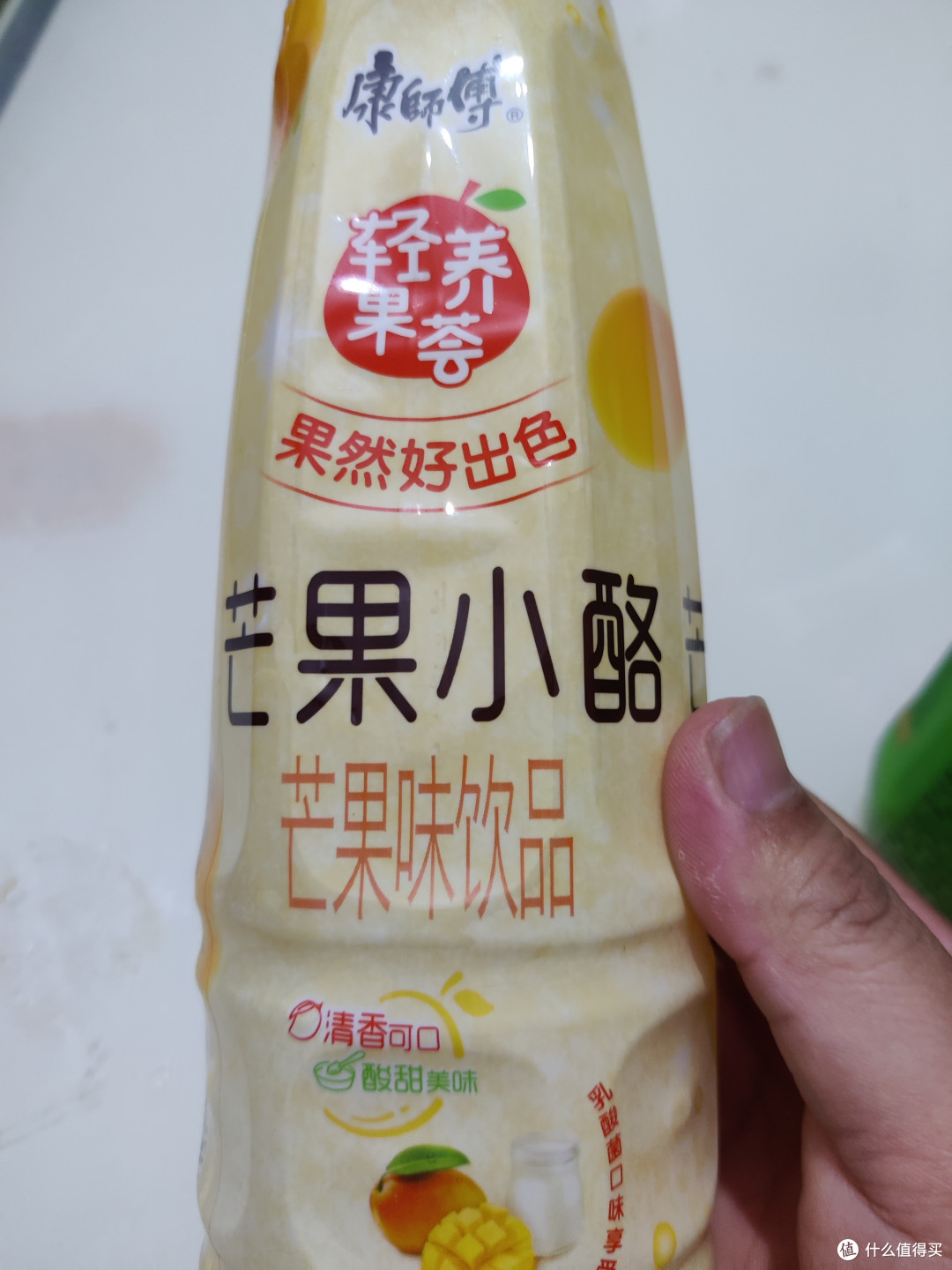 酷爽冰饮之康师傅芒果小酪