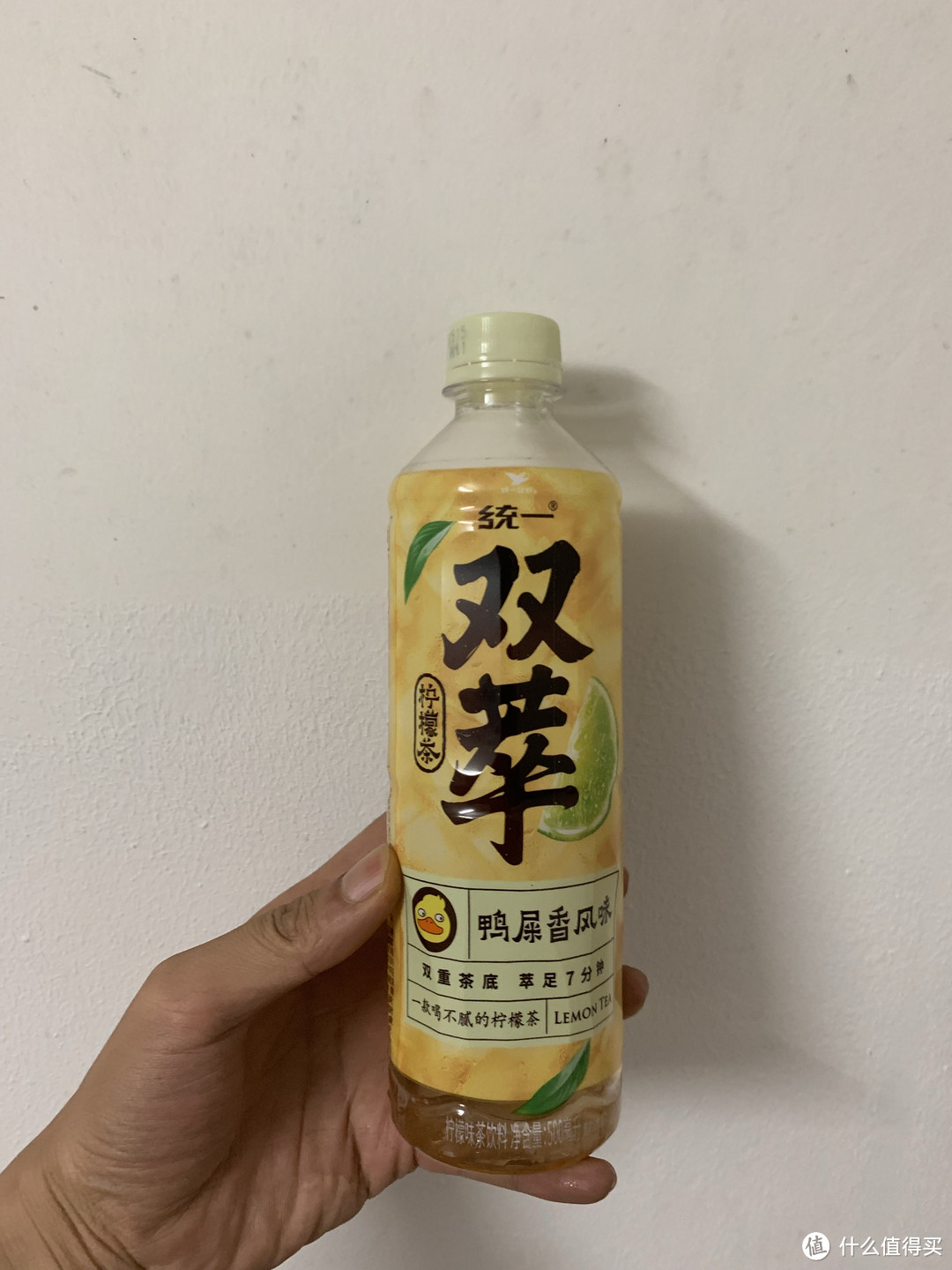 夏日清爽-统一鸭屎香柠檬茶、