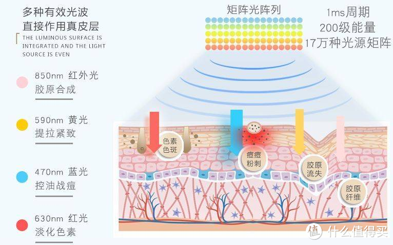 每天十分钟，享受光疗补水美肤大排灯