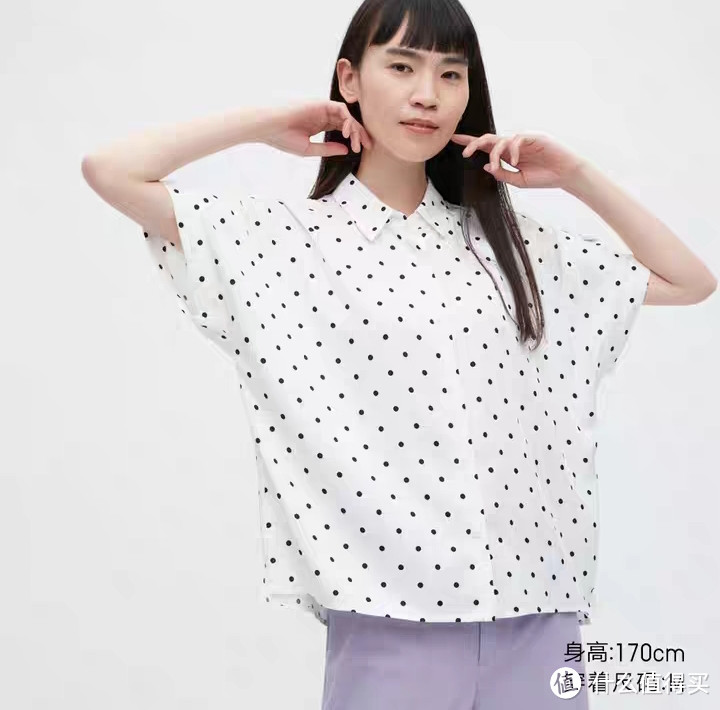 女生夏季必备！UNIQLO好看舒服的女生短袖衬衫199降到149元啦～