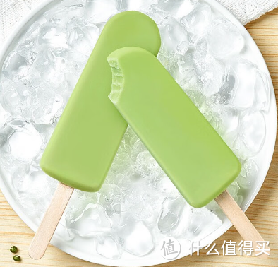 经典口味绿色心情伊利心情绿豆味雪糕