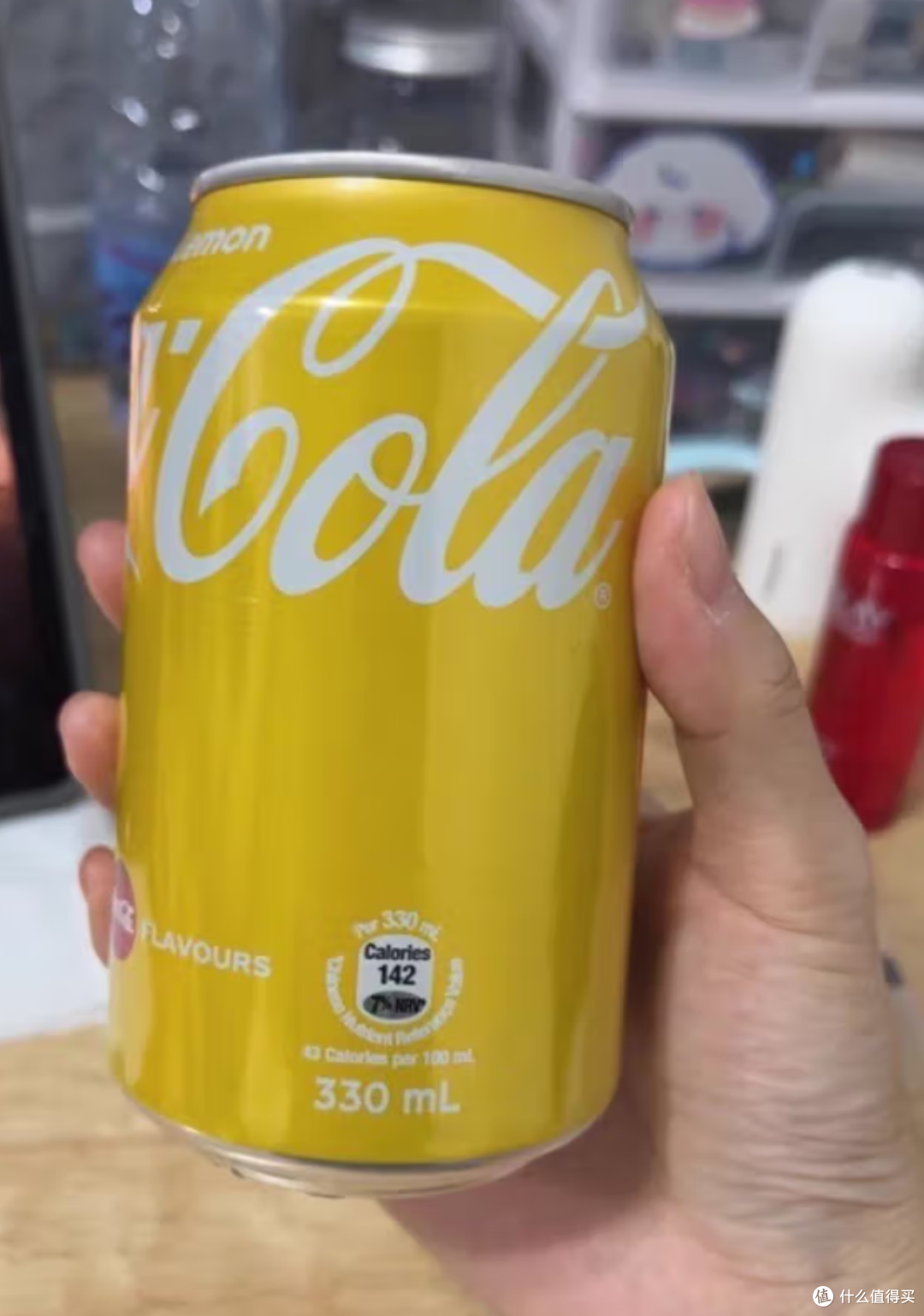 网红夏日饮品,可口可乐柠檬碳酸饮料汽水