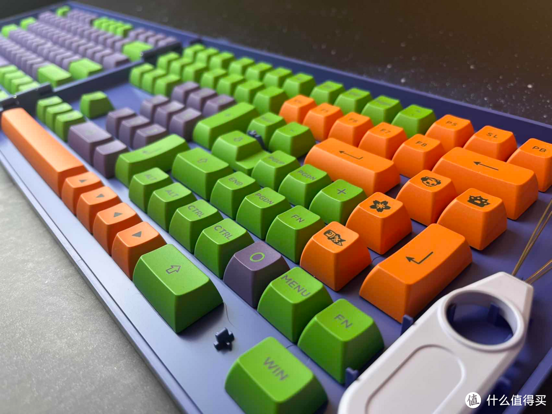 keychron键盘外观升级方案——EVA初号机风格