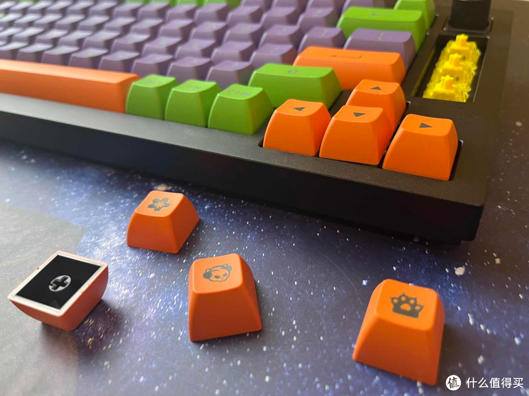 keychron键盘外观升级方案——EVA初号机风格