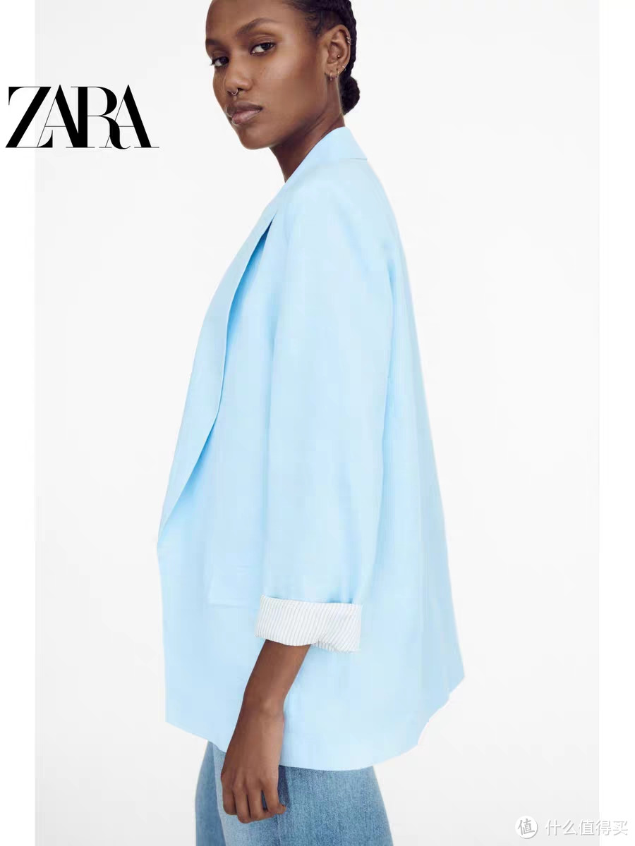 Zara女士西装外套上新！239元搞定夏季职场通勤西装单品～