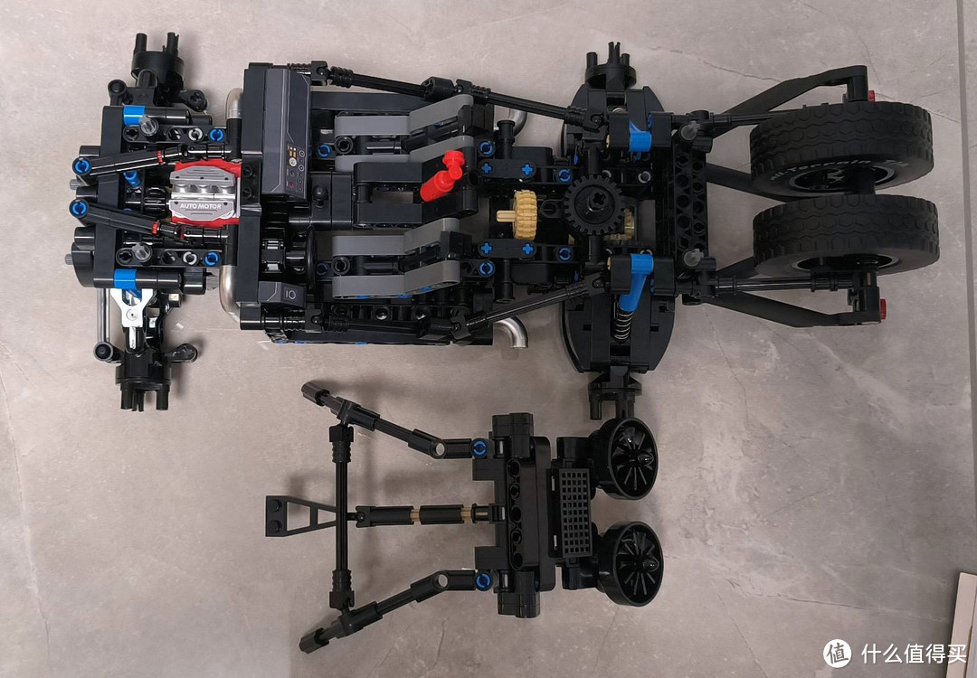 森宝 715006 皮卡越野车(巴哈奖杯卡车),玫红渐变,猛男心头好