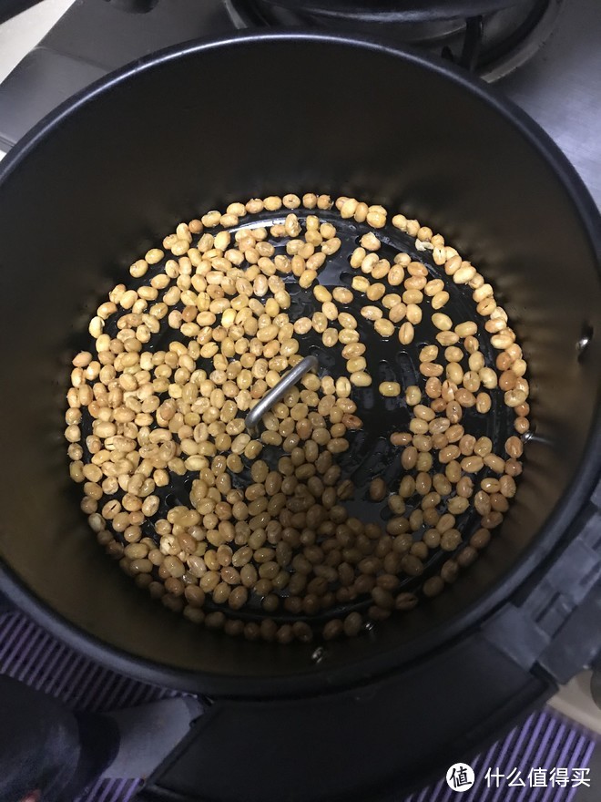 如何用空气炸锅炒黄豆的做法分享