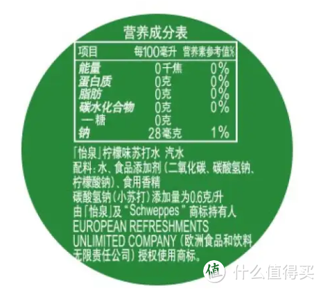 夏日消暑良选——可口可乐怡泉Schweppes柠檬味无糖饮料