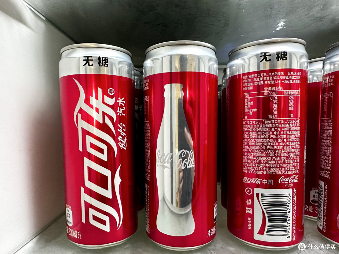 冰镇无糖可口可乐的口感