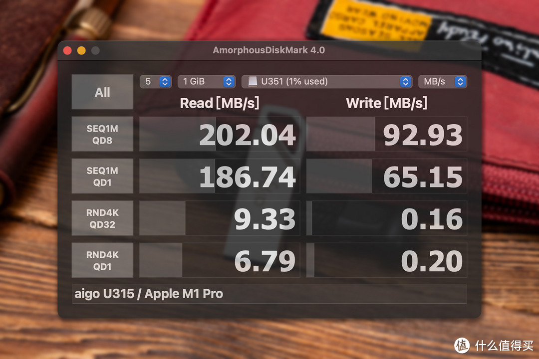 重量仅6.4g，传输速度可达220MB/s，最高温度38℃，aigo U315高速U盘评测