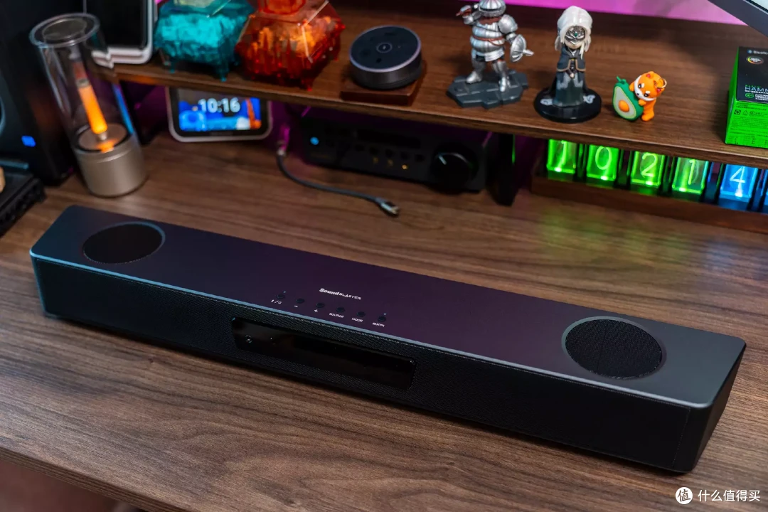 黑科技加持、桌面上的全能回音壁|创新Sound Blaster Katana SE使用体验