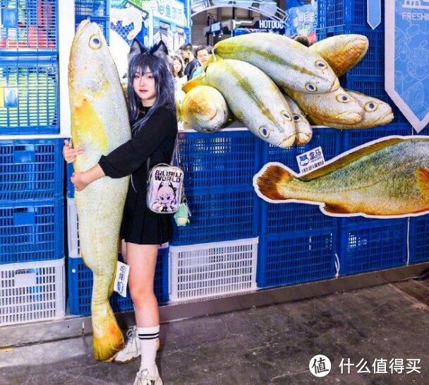 666！上海CJ展最火的居然是这款大黄鱼抱枕，现在的审美都变了吗？