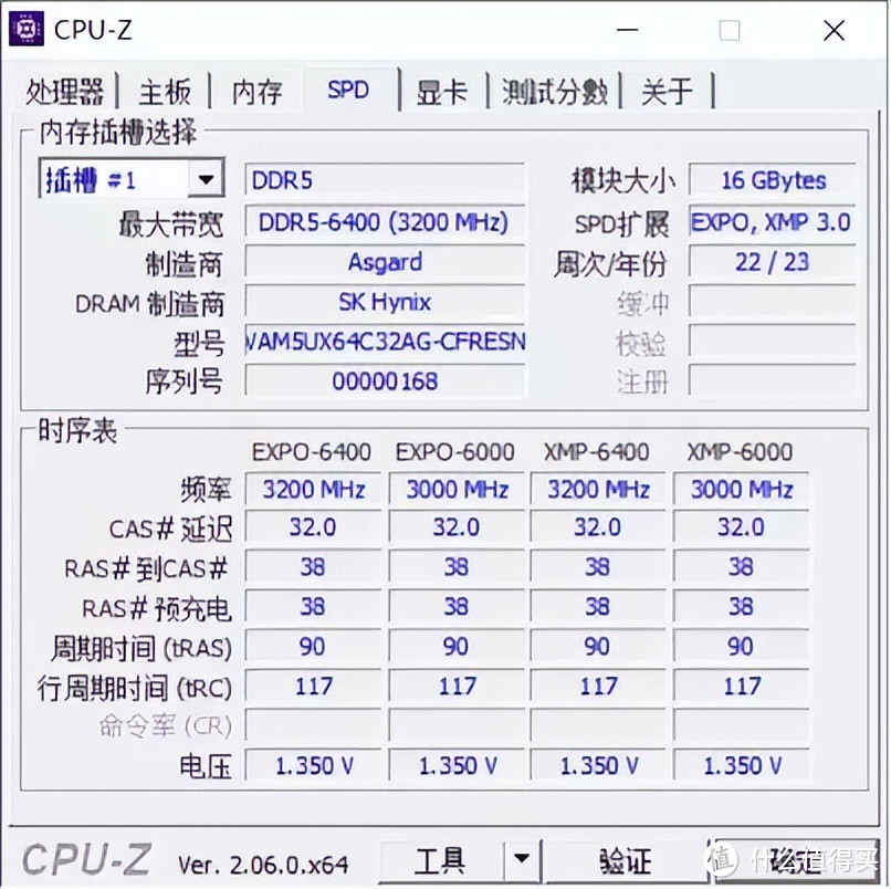 轻松上6800，超频潜力大，阿斯加特弗雷DDR5 6400 32G套装体验