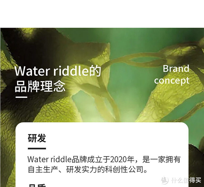 平替【货真价实】Water riddle海藻浓缩精粹水+Water riddle海茴香浓缩精华露效果不输海蓝之谜同款