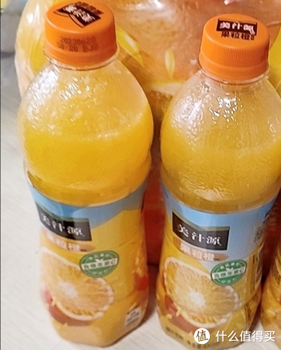 美汁源果粒橙，夏日标配