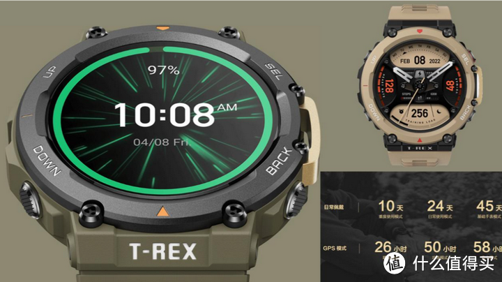 Amazift跃我T-Rex 2智能手表评测，24天长续航，支持Gopro操作，内置轨迹导入功能